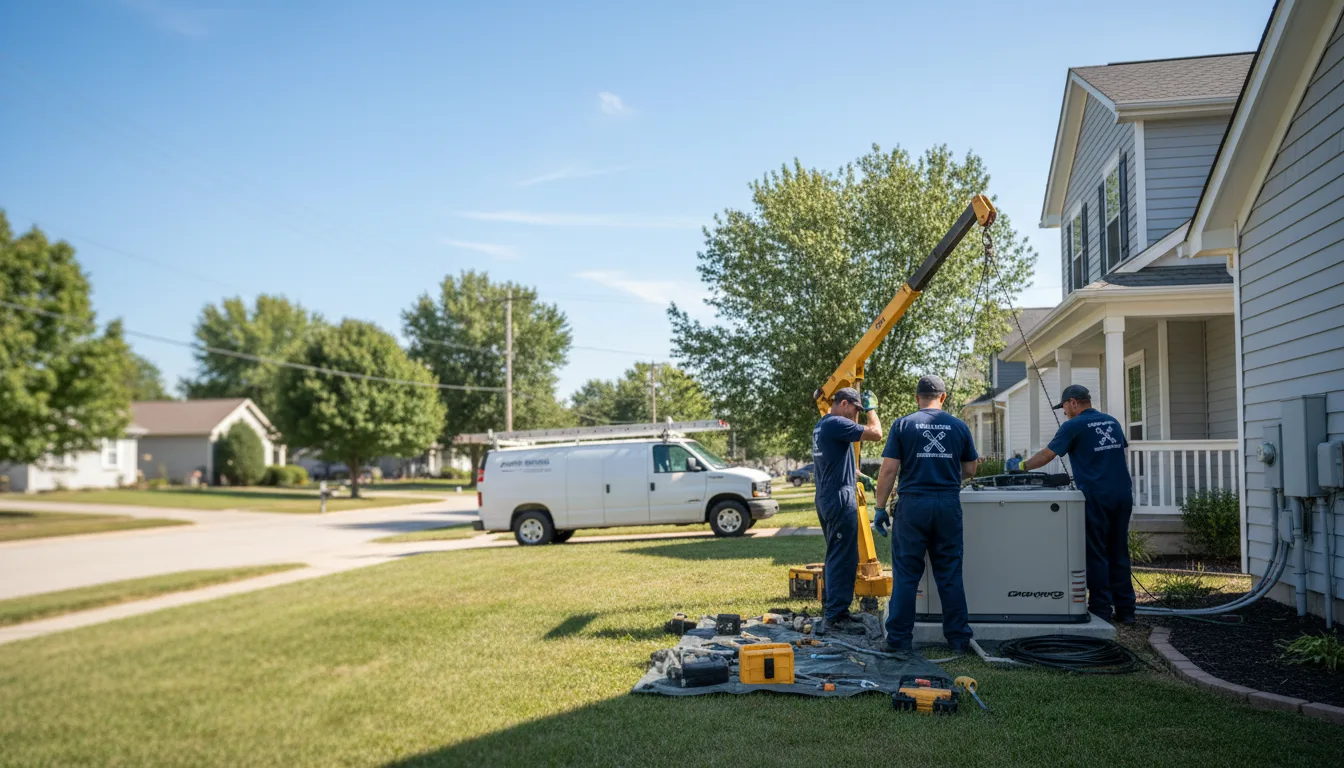 Generator Installation in Columbia, IA near me